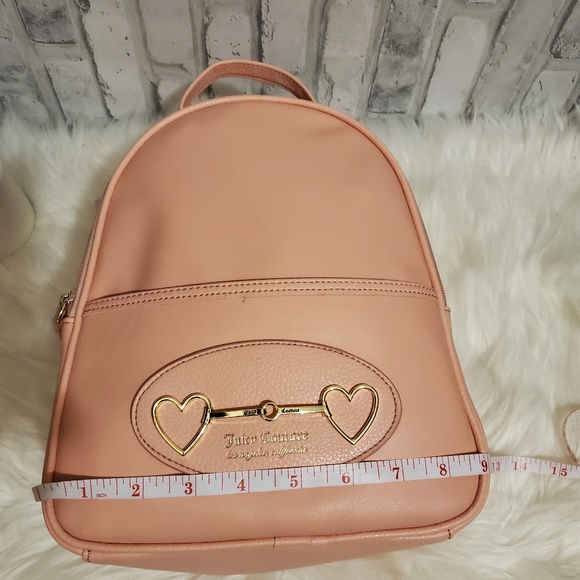Juicy Couture Apricot Pink Heart and Soul Mini Backpack main image 4
